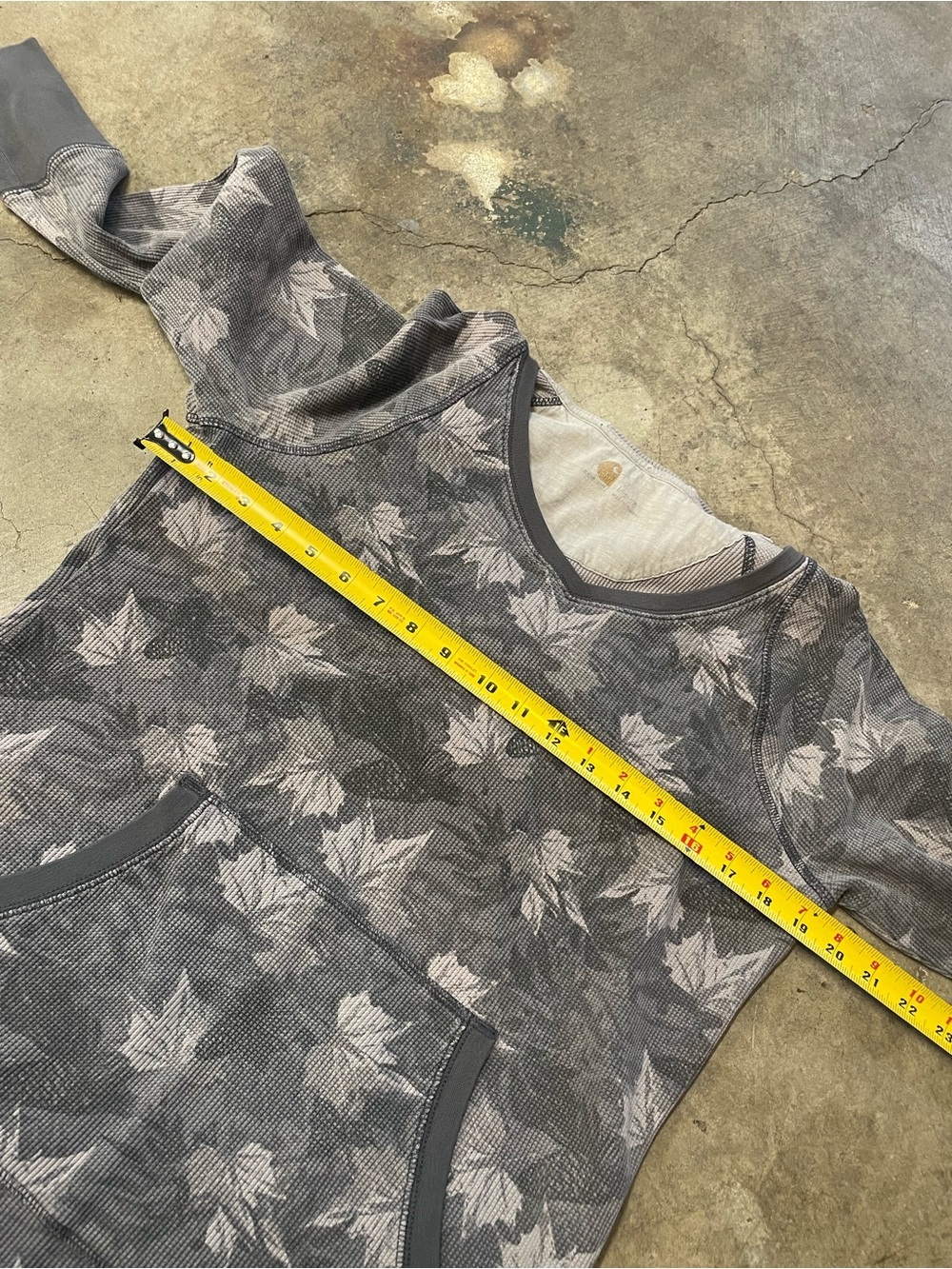 Carhartt Thermal Waffle Knit Hooded Shirt - Picture 4 of 5